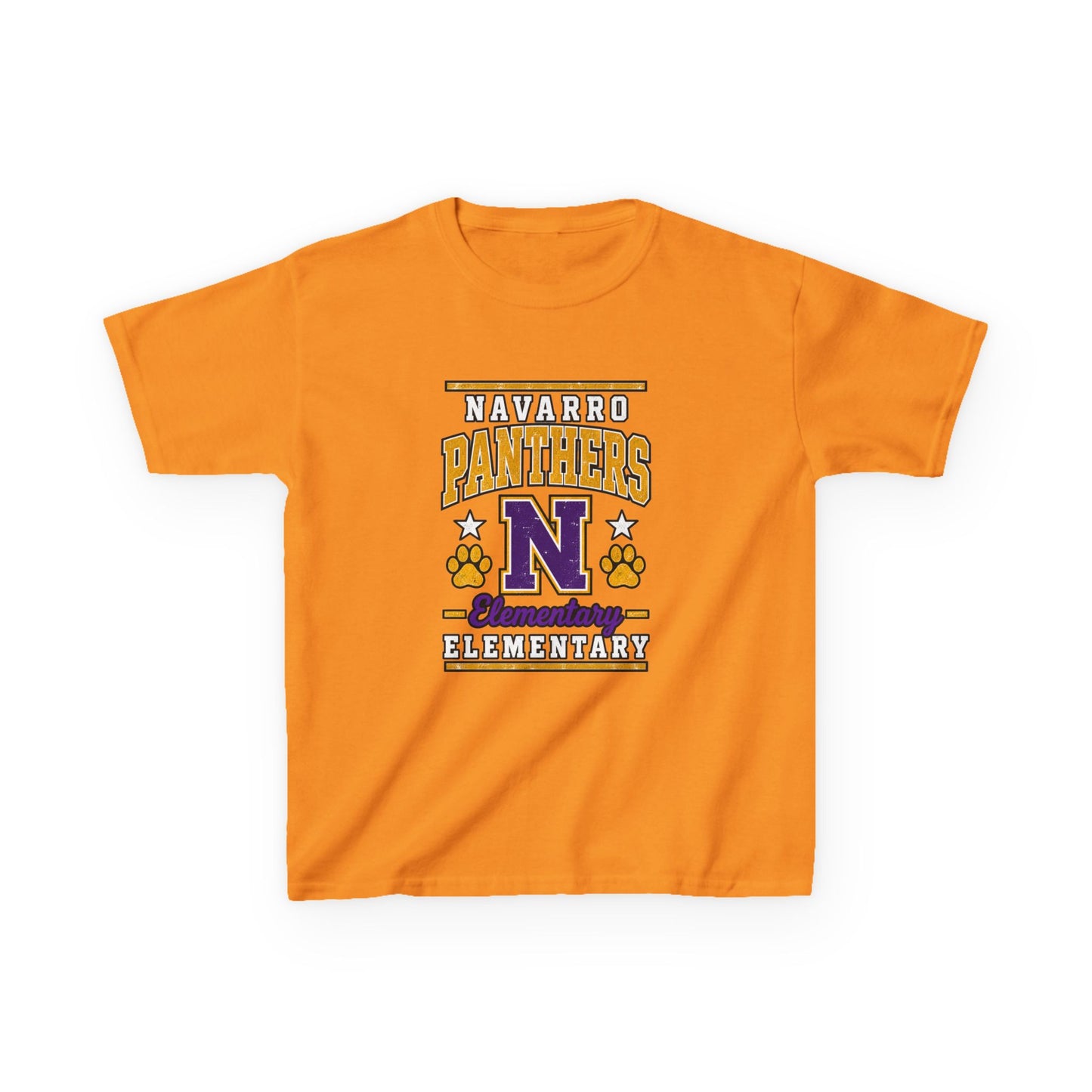 Navarro Panthers Kids T-Shirt — 'N' Elementary School Spirit Tee