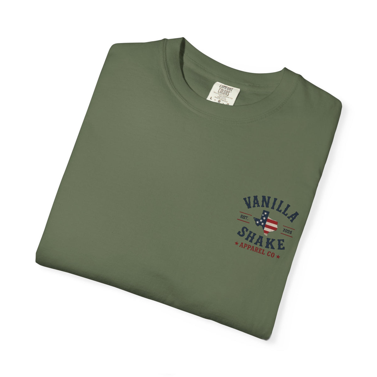 Family Shakes 4th of July-Unisex Garment-Dyed T-shirt