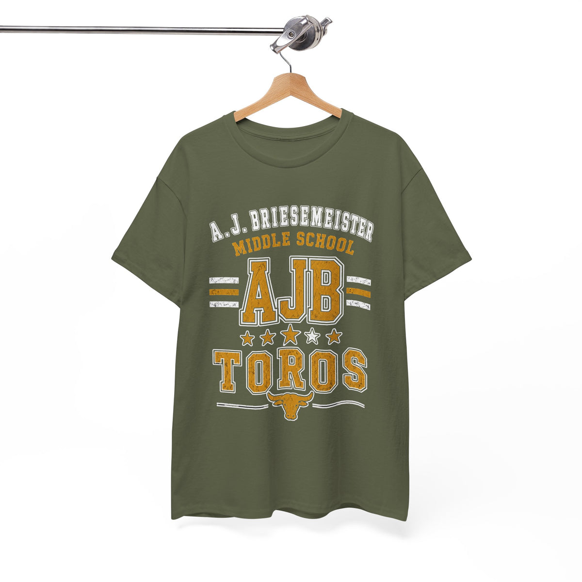 A.J. Briesemeister Middle School AJB Toros T-Shirt
