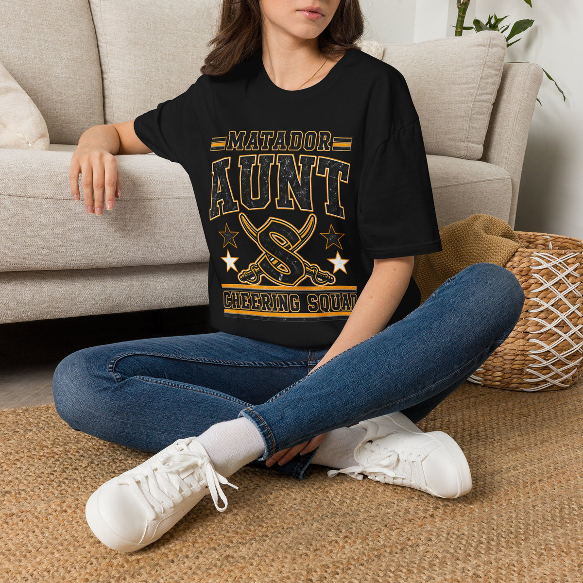 Matador Aunt T-Shirt — Cheer Squad Supporter Tee