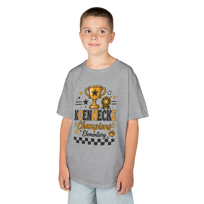 Kids Tee — Koennecke Champions Elementary School Spirit Shirt