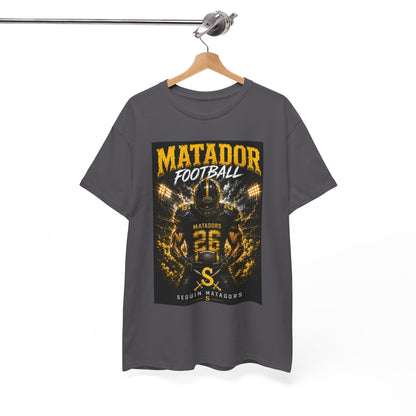 Matador Football Team Tee — Vintage Helmet Graphic Jersey Shirt