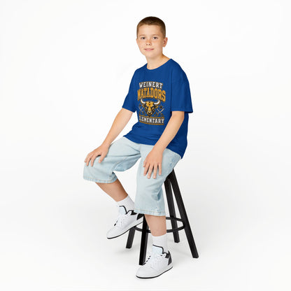 Weinert Matadors Elementary Kids T-Shirt — School Mascot Tee