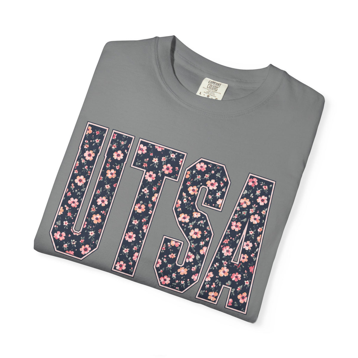UTSA Floral Logo T‑Shirt — UT San Antonio Collegiate Tee