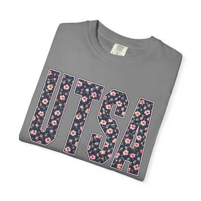 UTSA Floral Logo T‑Shirt — UT San Antonio Collegiate Tee