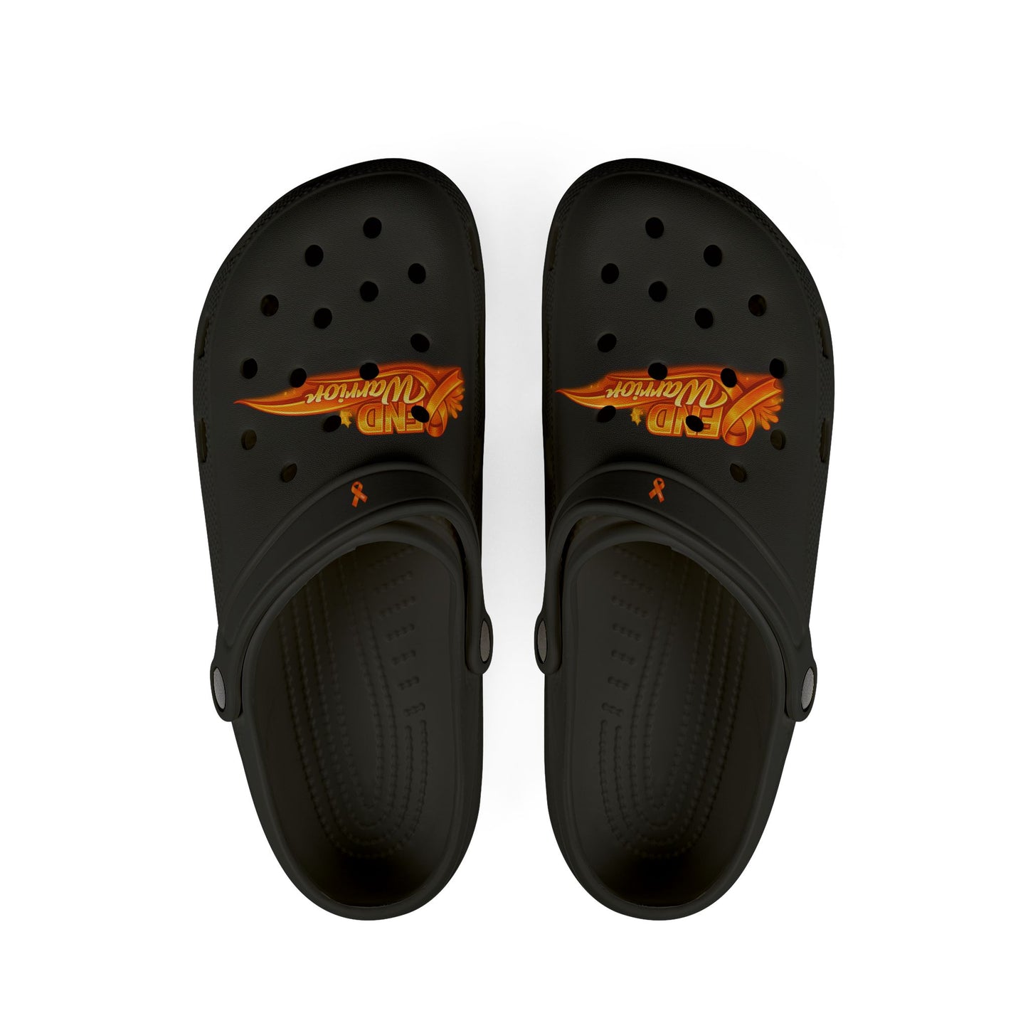 Black FND Warrior Women's Croc Style Shoe
