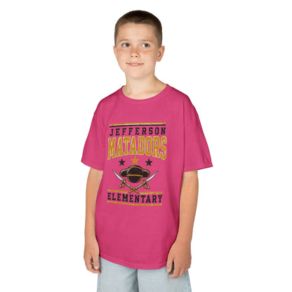 Jefferson Matadors Elementary Kids T-Shirt — School Spirit Tee