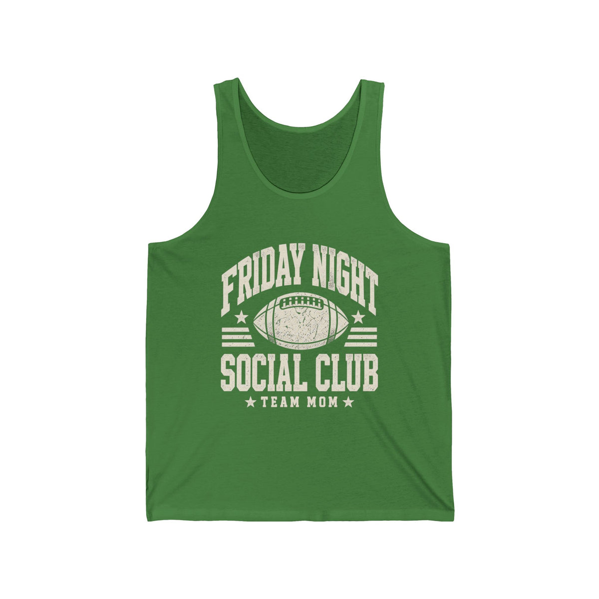 Friday Night Social Club Team Mom Tank — Personalized Gameday Jersey Tank