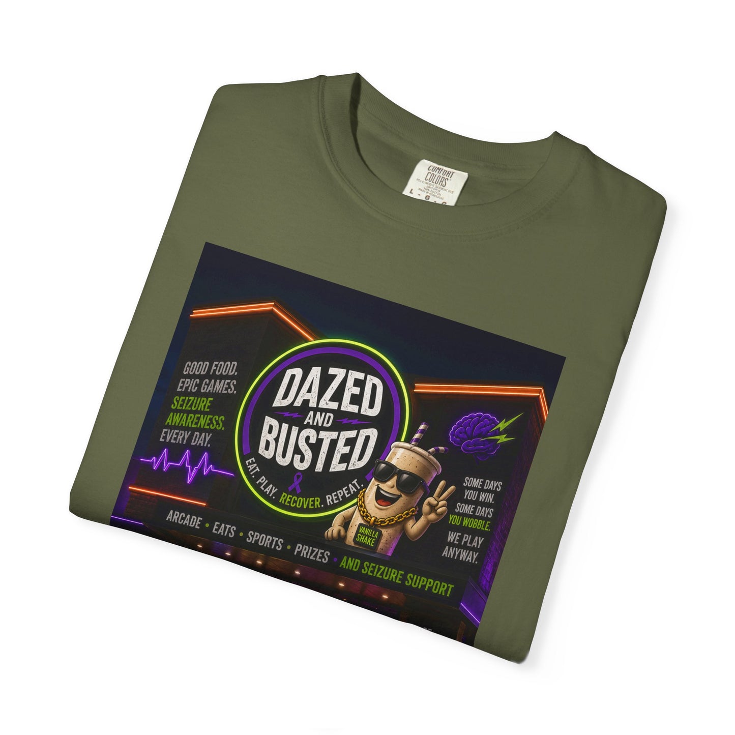 Dazed & Busted Neon Arcade T-Shirt