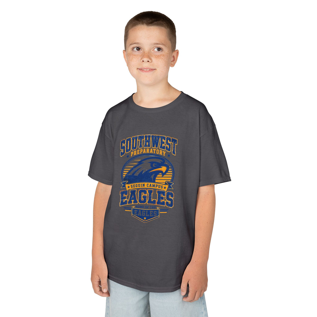 Kids Tee — Southwest Eagles School Spirit Football Team Shirt