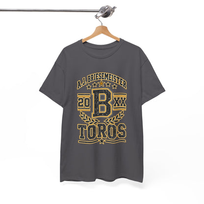 Toros Sports Crest Tee — A.J. Briesemeister Vintage Athletic Shirt