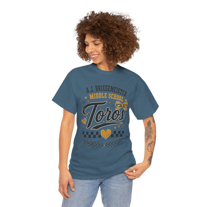 Toros Middle School Tee — L.J. Briesemaster School Spirit Shirt