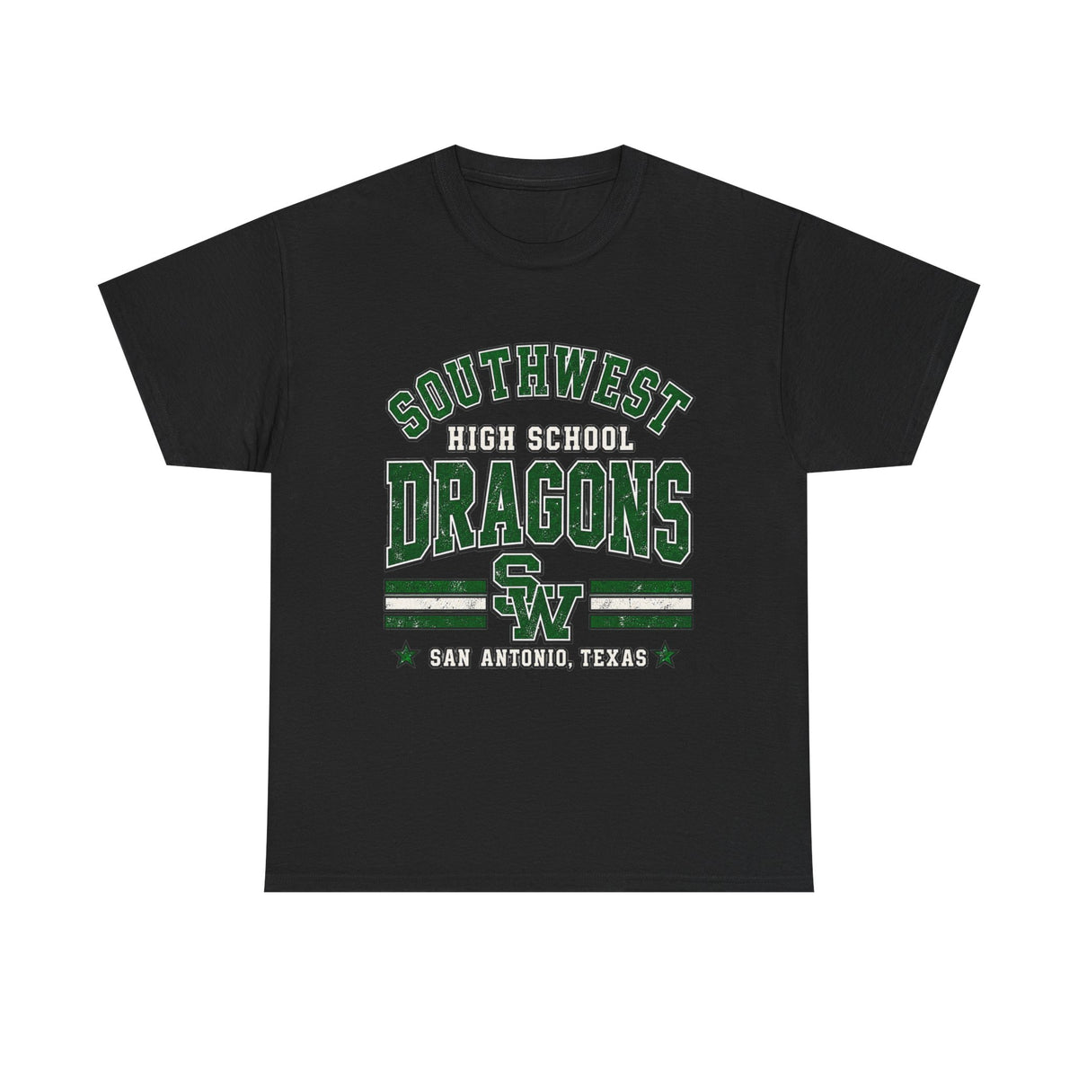 Southwest High School Dragons Tee — San Antonio, TX School Spirit Shirt