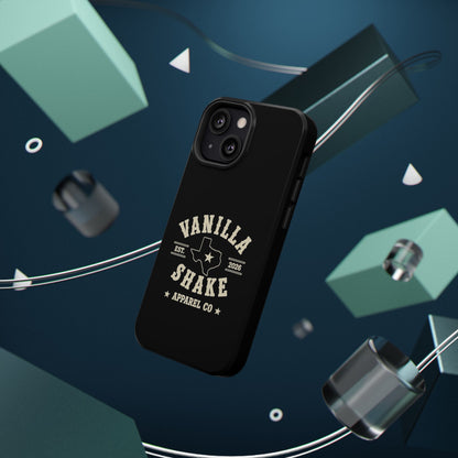 Black w/Ivory Logo lmpact-Resistant Phone Cases
