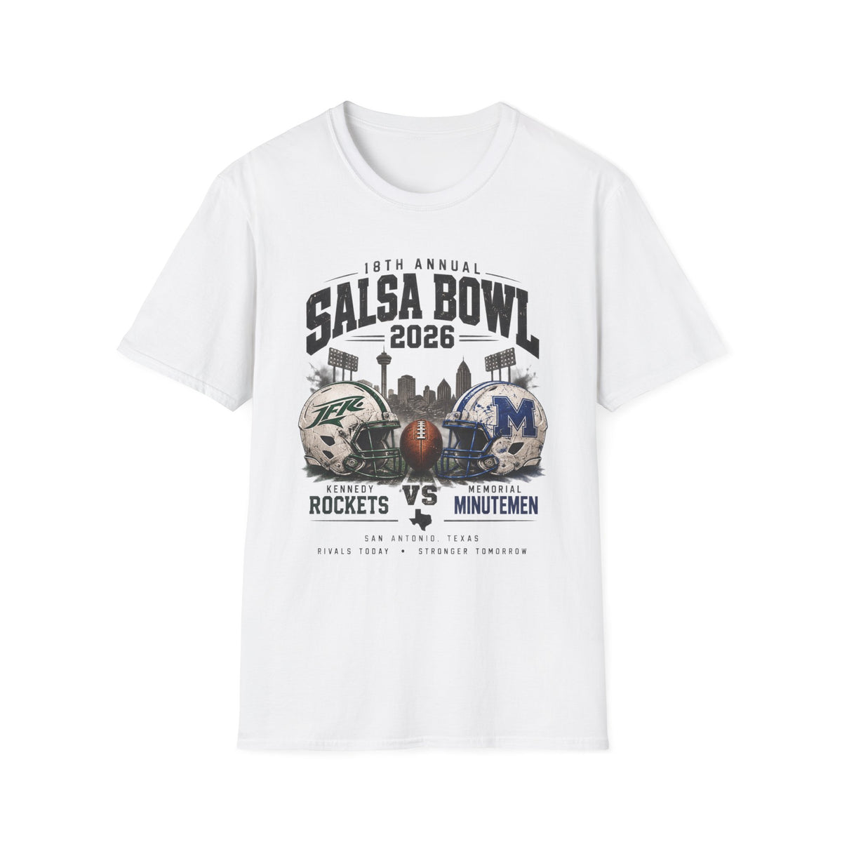 Salsa Bowl 2026 T-Shirt — 18th Annual Game Day Tee