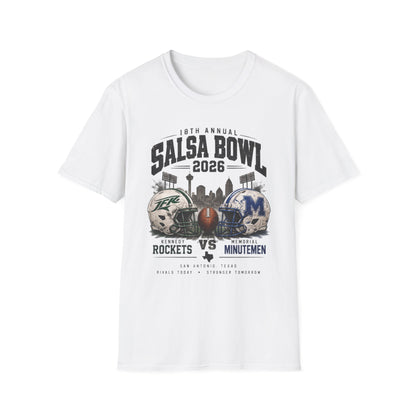 Salsa Bowl 2026 T-Shirt — 18th Annual Game Day Tee