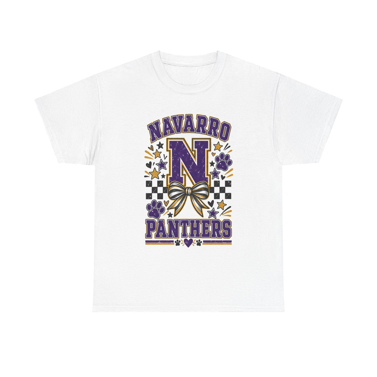 Navarro Panthers N Cheer T-Shirt — School Spirit Cheerleader Tee