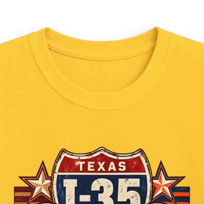 Kids I-35 Showdown Football Tee — Texas State vs UTSA Game Day Shirt
