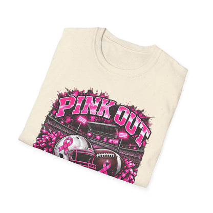 Pink Out Matadors Football T-Shirt — Breast Cancer Awareness Game Tee
