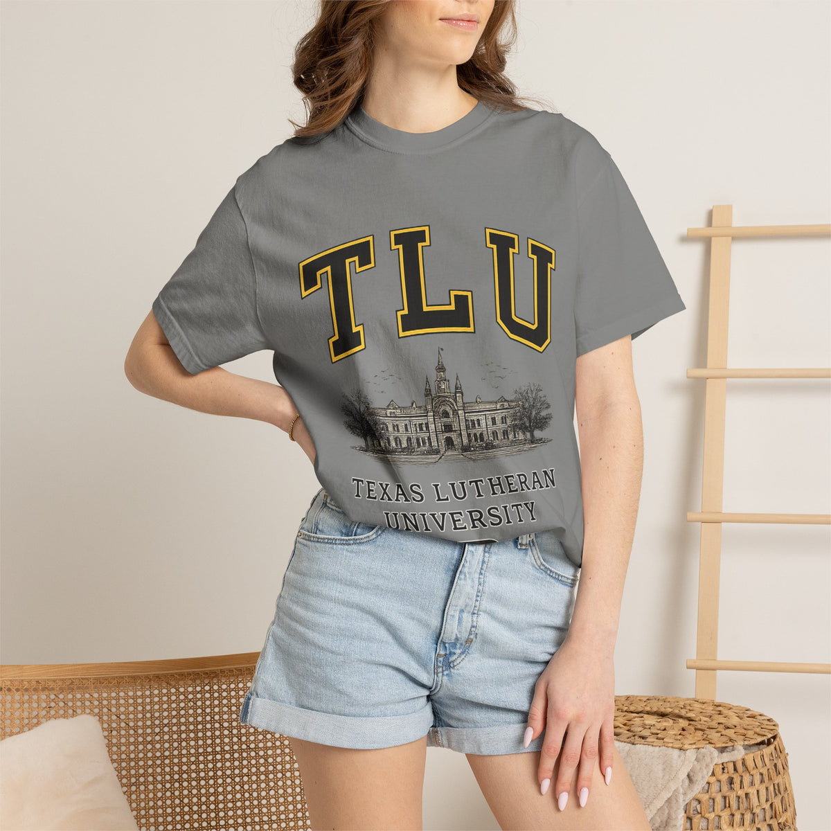 Texas Lutheran University T-Shirt — TLU Campus Vintage Graphic Tee