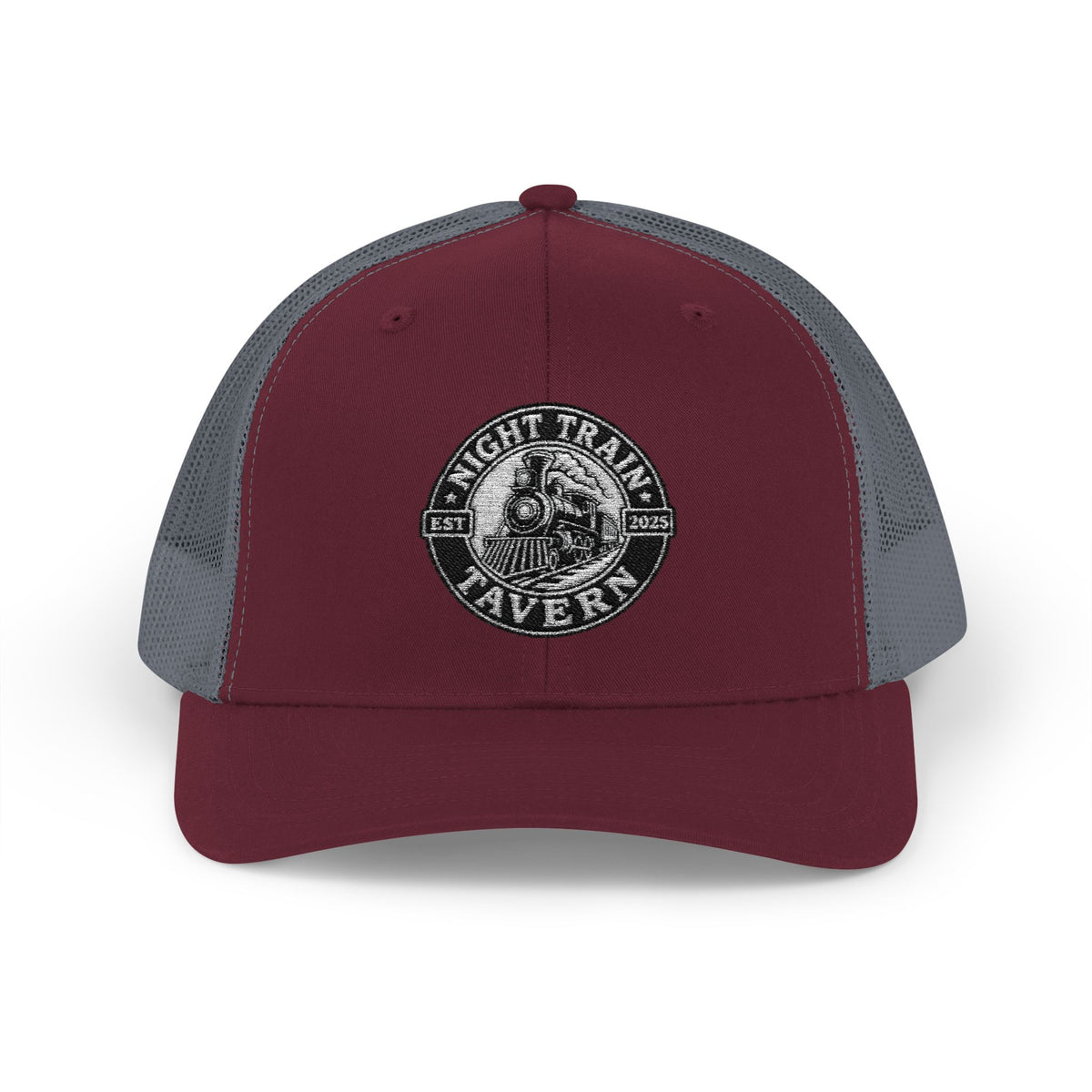 Night Train Tavern Trucker Cap-Embroidery