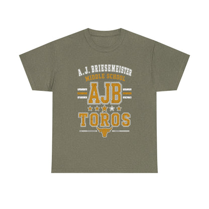 A.J. Briesemeister Middle School AJB Toros T-Shirt