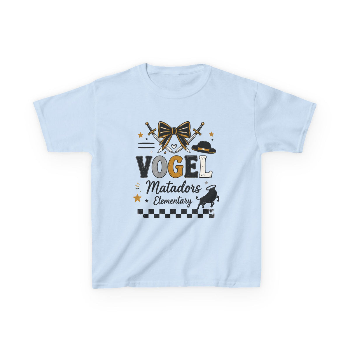 Matadors Elementary Kids T‑Shirt — "Vogel" School Spirit Tee