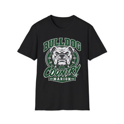 Bulldog Country T-Shirt — Marion School Mascot Tee