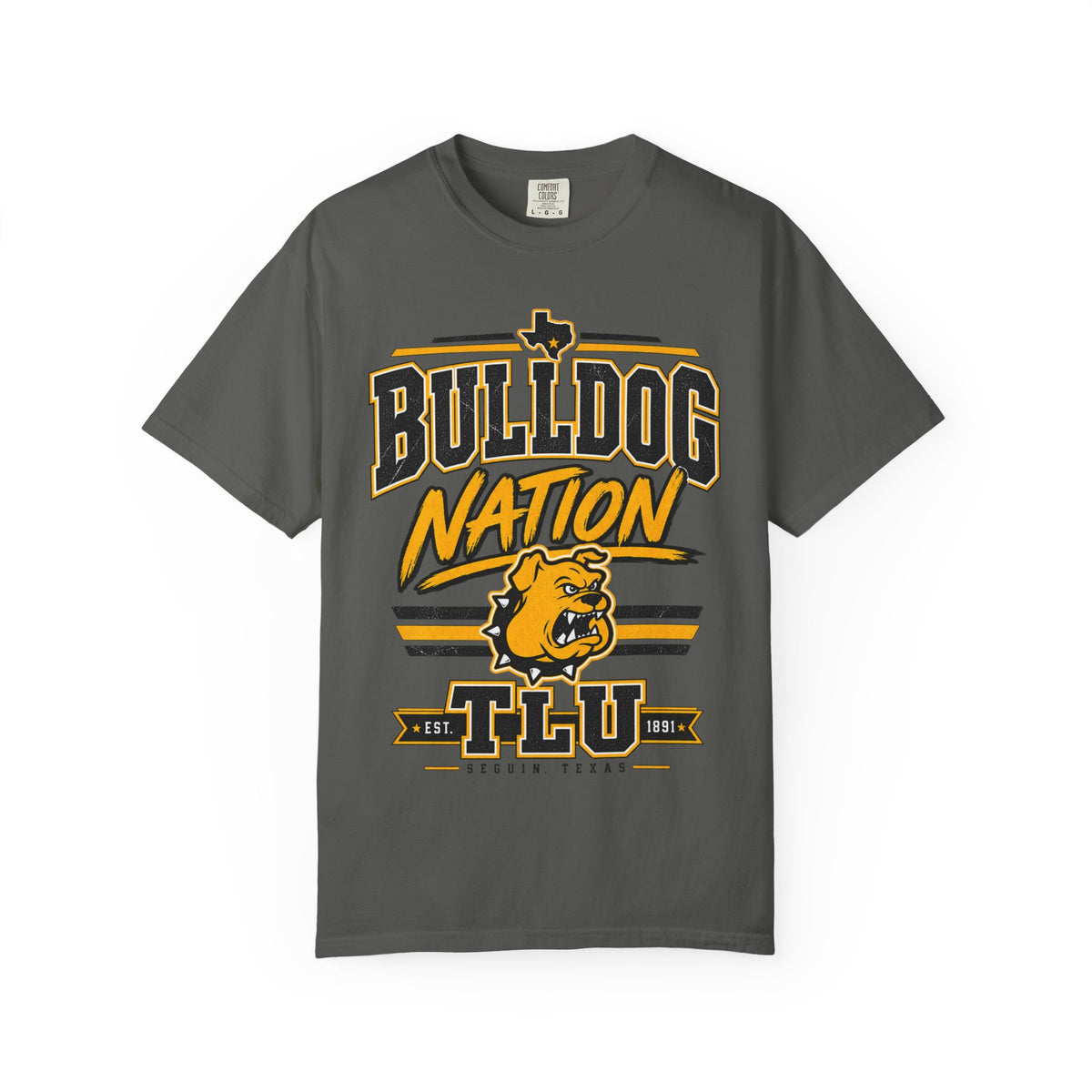 Bulldog Nation T-Shirt — TLU Mascot College Tee