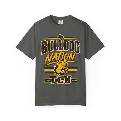 Bulldog Nation T-Shirt — TLU Mascot College Tee