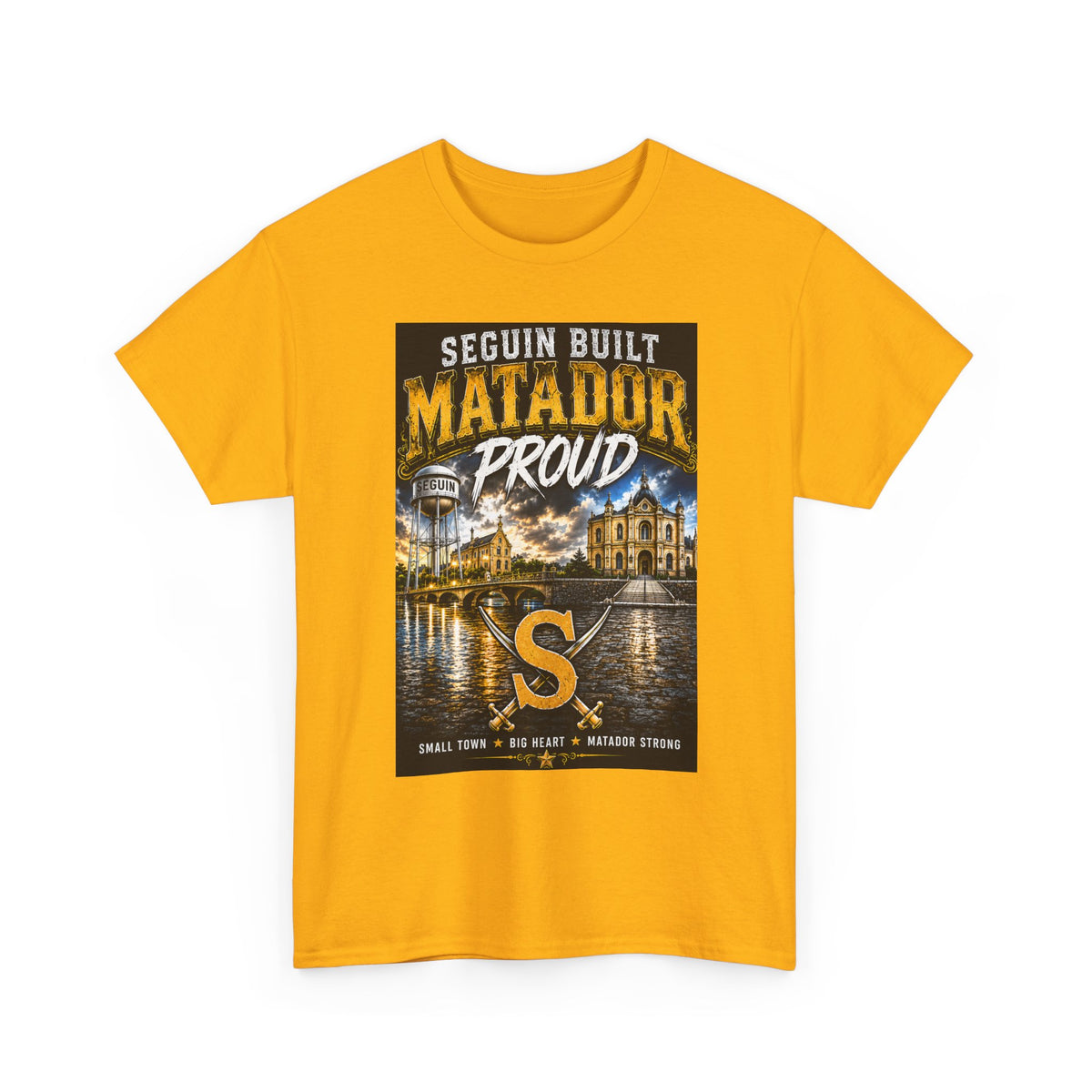Seguin Built Matador Proud T-Shirt — Local City Pride Tee