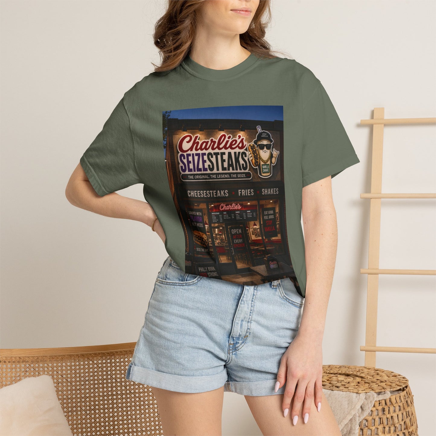 Charlie’s Seizesteaks Diner T-Shirt