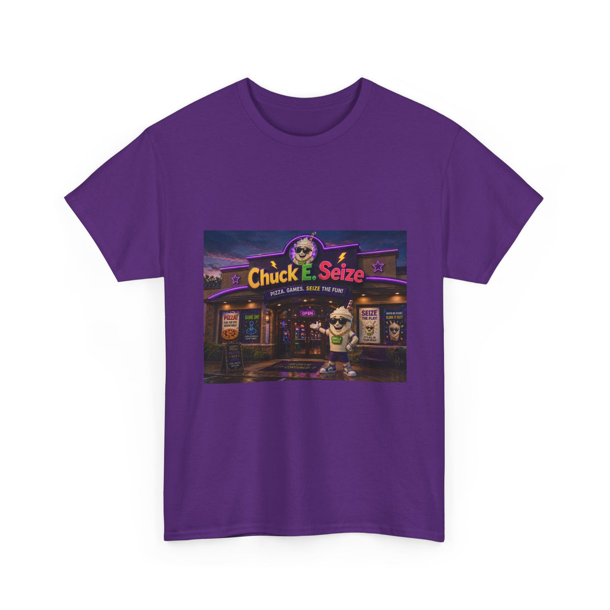 Chuck E. Seize Arcade Night T‑Shirt