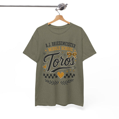Toros Middle School Tee — L.J. Briesemaster School Spirit Shirt