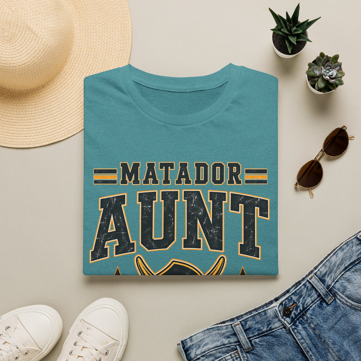 Matador Aunt T-Shirt — Cheer Squad Supporter Tee