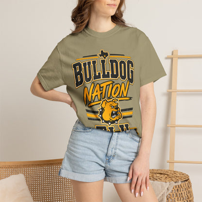 Bulldog Nation T-Shirt — TLU Mascot College Tee