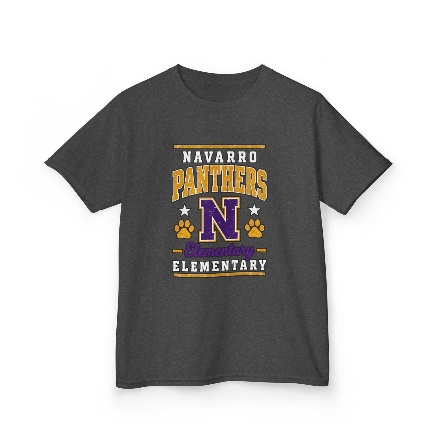 Navarro Panthers Kids T-Shirt — 'N' Elementary School Spirit Tee