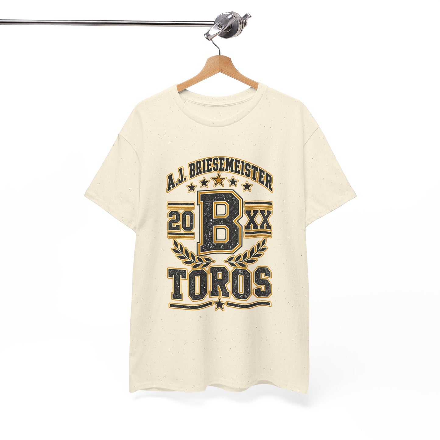 Toros Sports Crest Tee — A.J. Briesemeister Vintage Athletic Shirt