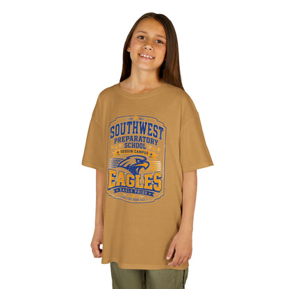 Kids T-Shirt — Southwest Preparatory School Eagles Mascot Tee