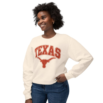Texas Longhorns Arch Logo Crewneck Sweatshirt