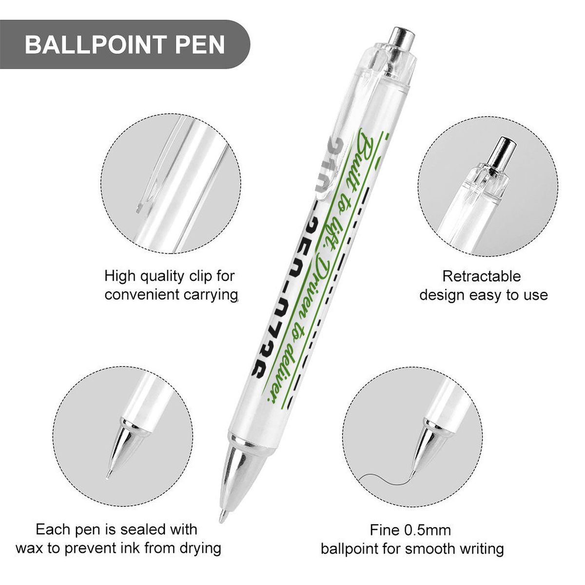 Ballpoint Pen F9 Vertical
