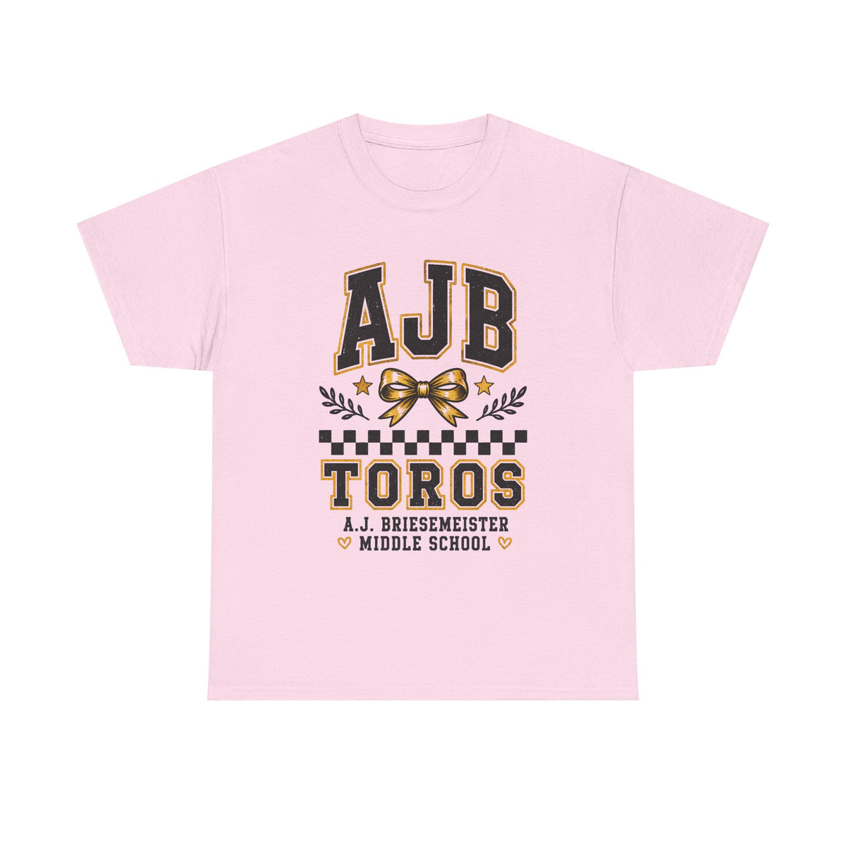 AJB Toros Middle School T-Shirt — AJ Bresemeister School Spirit Tee