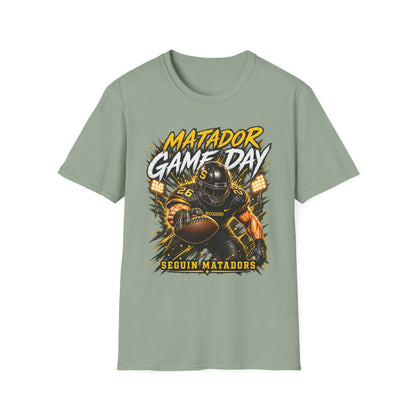 Matador Game Day Football T-Shirt — Seguin Matadors Fan Tee