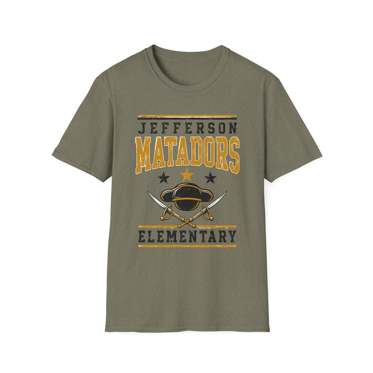 Jefferson Matadors Elementary T-Shirt — School Spirit Tee