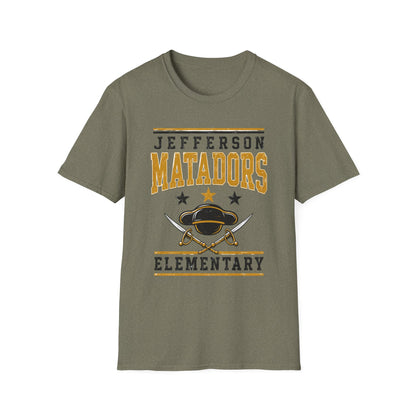 Jefferson Matadors Elementary T-Shirt — School Spirit Tee