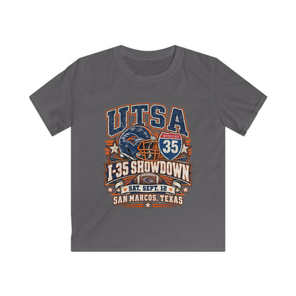UTSA I‑35 Showdown Kids T‑Shirt — San Marcos Football Game Tee
