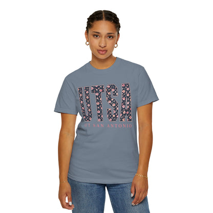 UTSA Floral Logo T‑Shirt — UT San Antonio Collegiate Tee