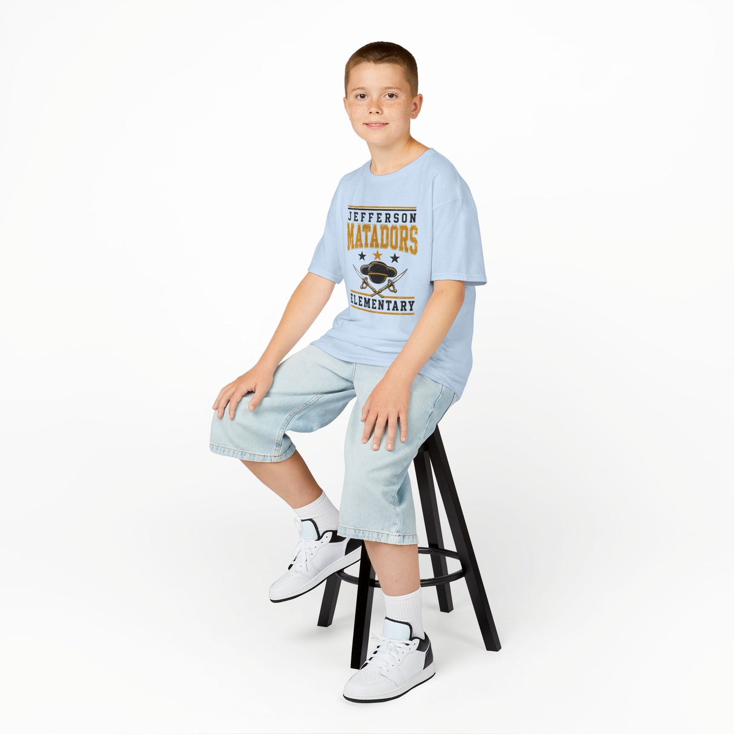 Jefferson Matadors Elementary Kids T-Shirt — School Spirit Tee