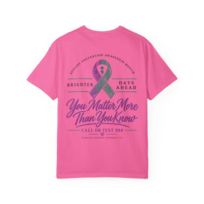 Mental Health Awareness 'Stay — Your Story Isn't Over' T-Shirt