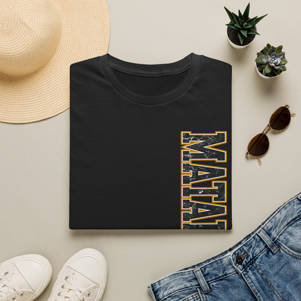 Bruns Matadors Vertical Graphic T-Shirt — School Team Spirit Tee